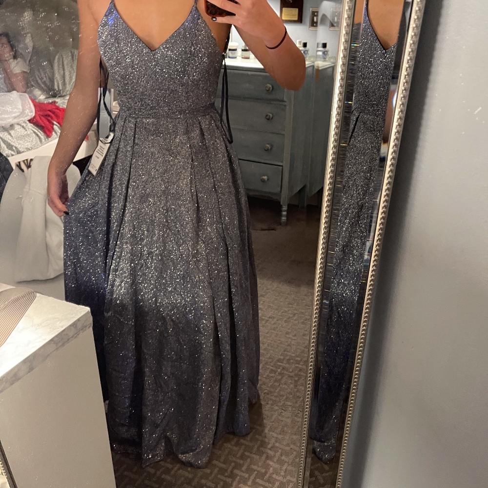 Sparkly Blueish/Purple Dress